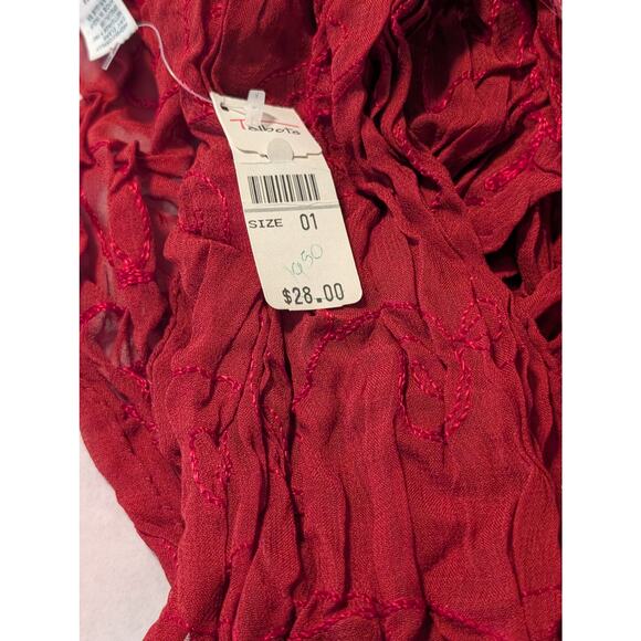 Three Crinkly Frilly Scarves One New With Tags - Picture 2 of 7